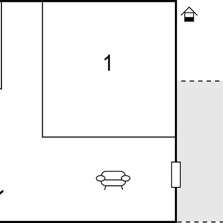 1 Bedroom Cozy In Apartment Vrbnik (Primorje-Gorski Kotar)