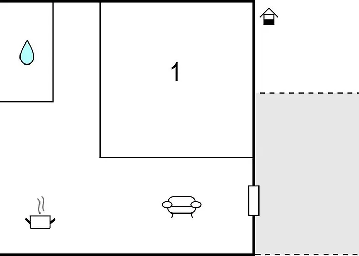 アパート 1 Bedroom Cozy In ヴルブニク